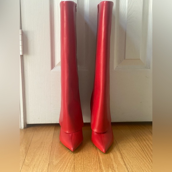 INC Skylar Fold Over Cuffed Knee High Boots - Picture 1 of 6